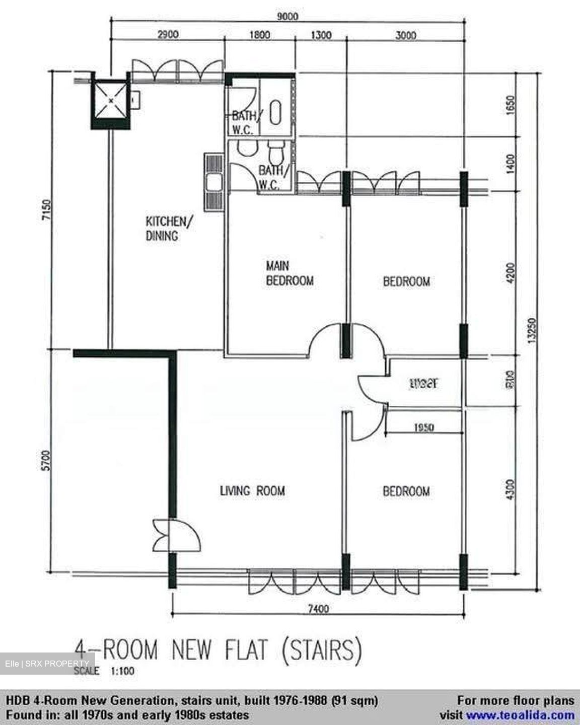 Blk 95 Bedok North Avenue 4 (Bedok), HDB 4 Rooms #633379331